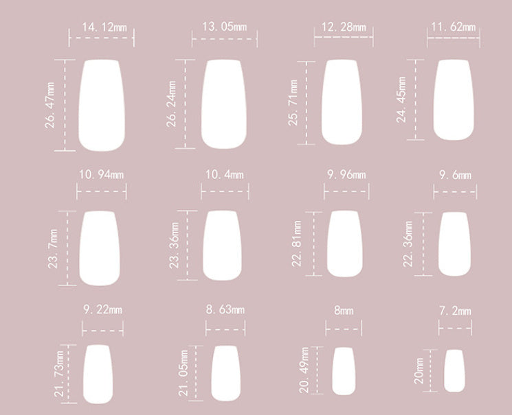 Women's Fashion Simple Love Nail Tip