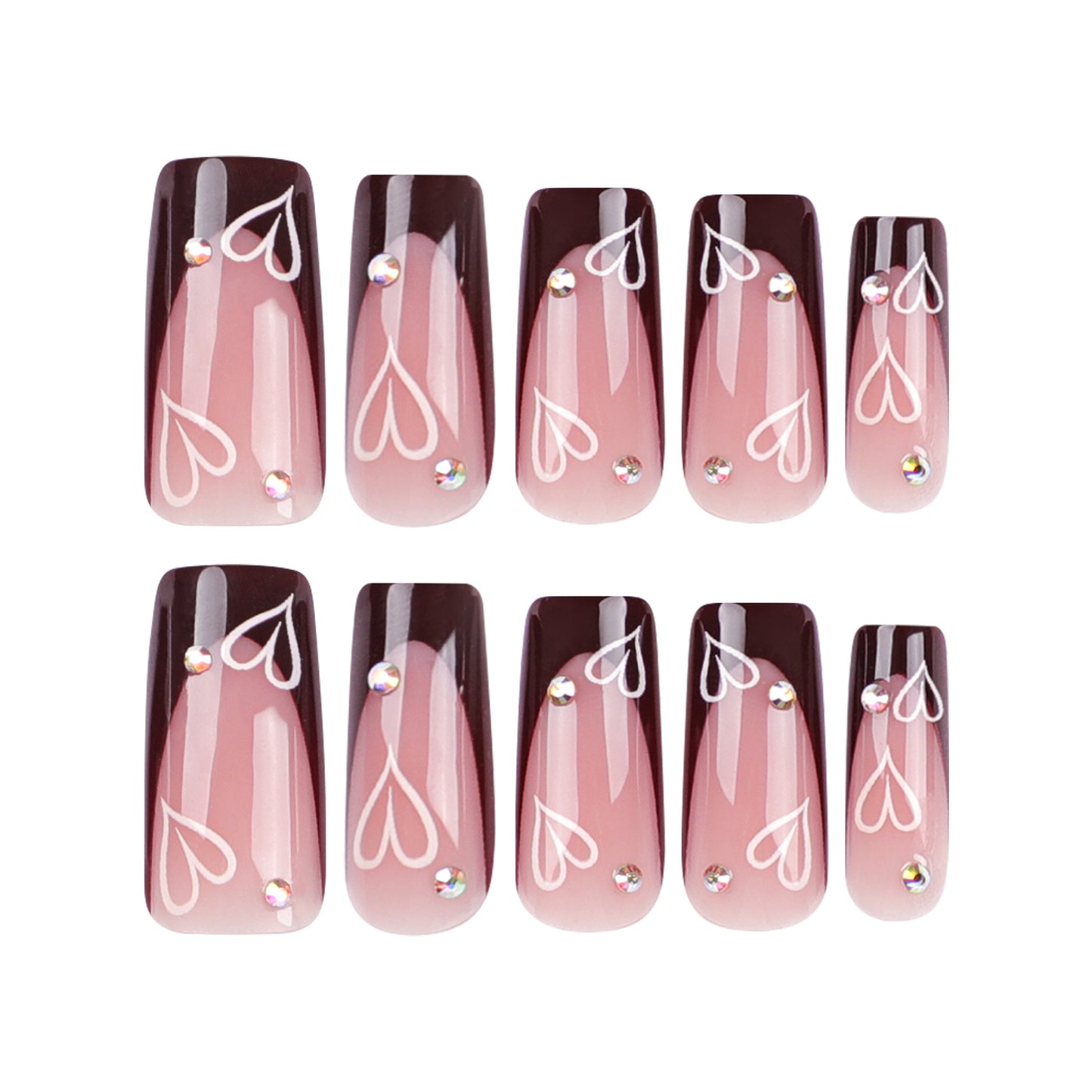 Women's Fashion Simple Love Nail Tip
